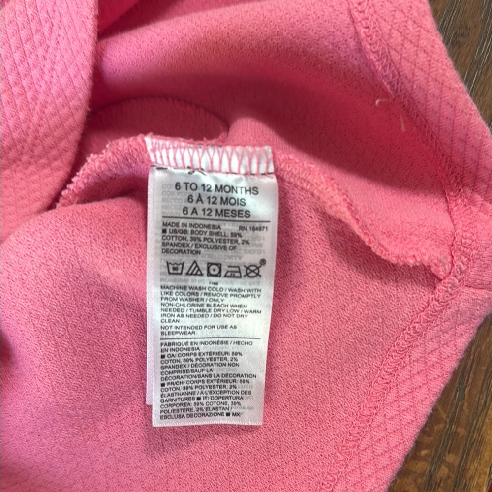 Pink Ruffled Kids Romper - Picture 7 of 7